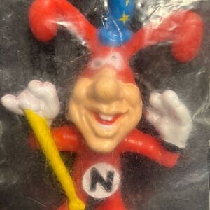 NIP Vintage 1988 Dominos Pizza THE NOID Figure/Cake Topper - Awesome 80s Figure